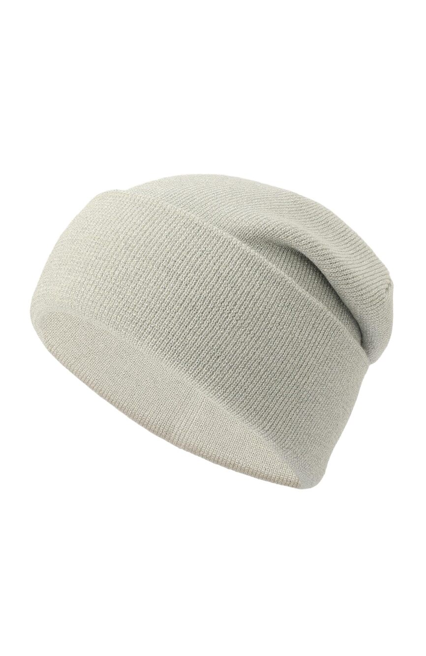 8409 Metallic Beanie, Silver, OS